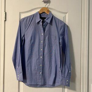 J Crew Petite classic dress shirt in cotton poplin